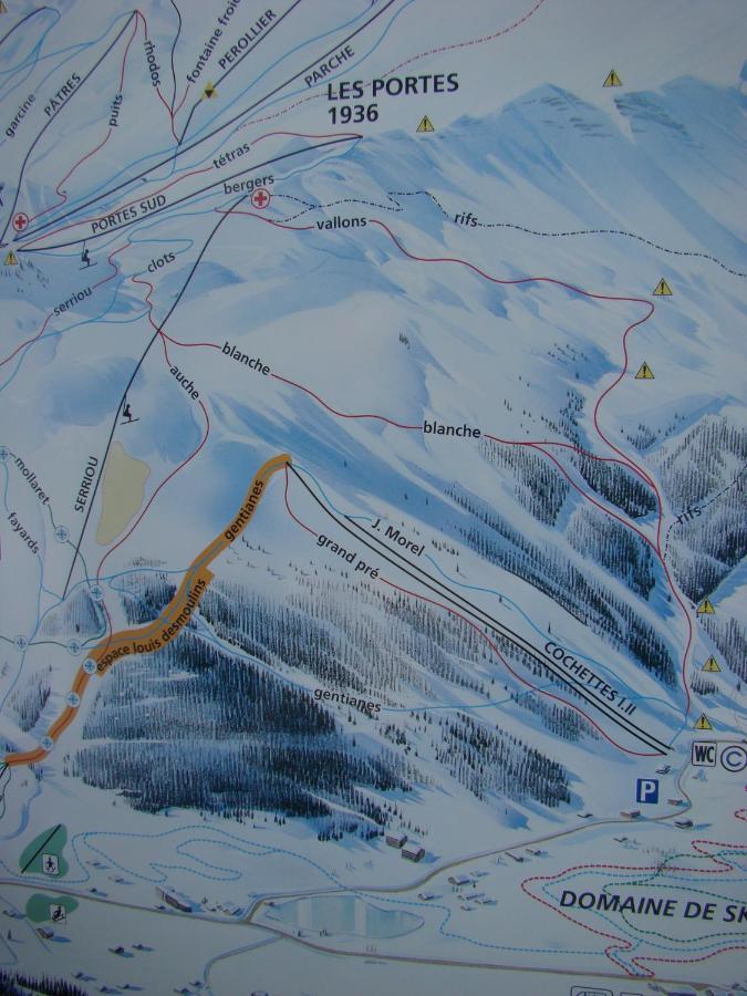 Studio Au Calme Face Aux Montagnes Dans Station De Ski La Morte Экстерьер фото